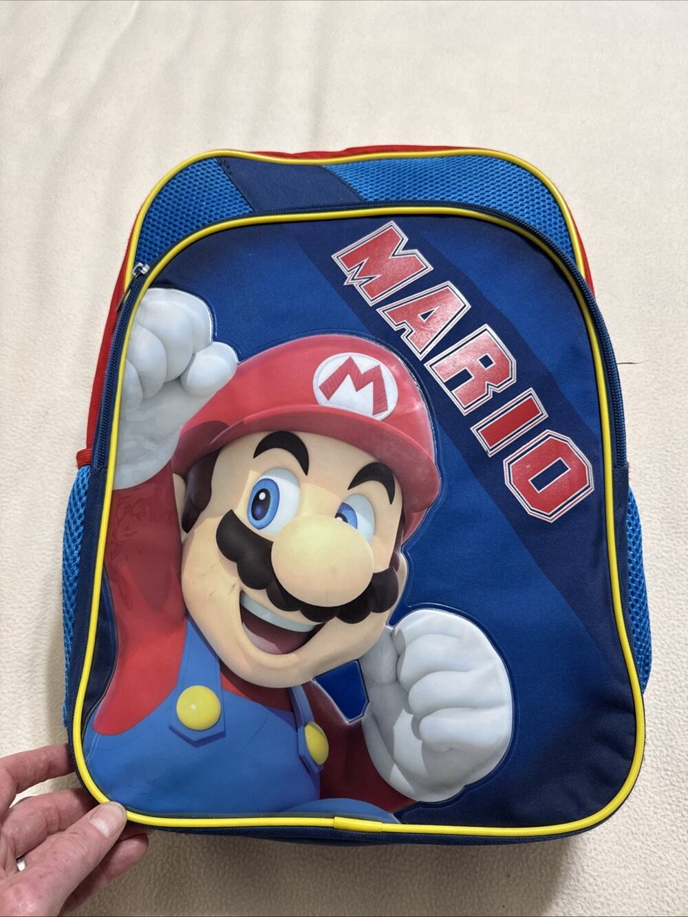Cool Nintendo Super Mario Bros. 17" Backpack Book Bag padded with Laptop Sleeve